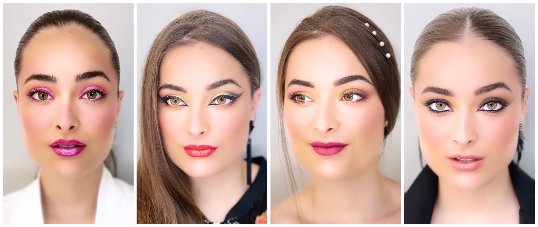 Trabajo de maquillaje de Paco Navarro · Cuatro formas de expresarte