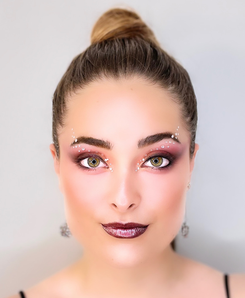 Trabajo de maquillaje de Paco Navarro · Texturas y contraste